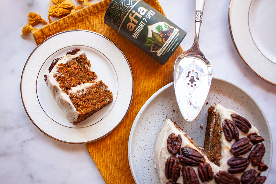 Ultimate Baharat Lover’s Carrot Cake: A Spiced Twist on a Classic – Afia