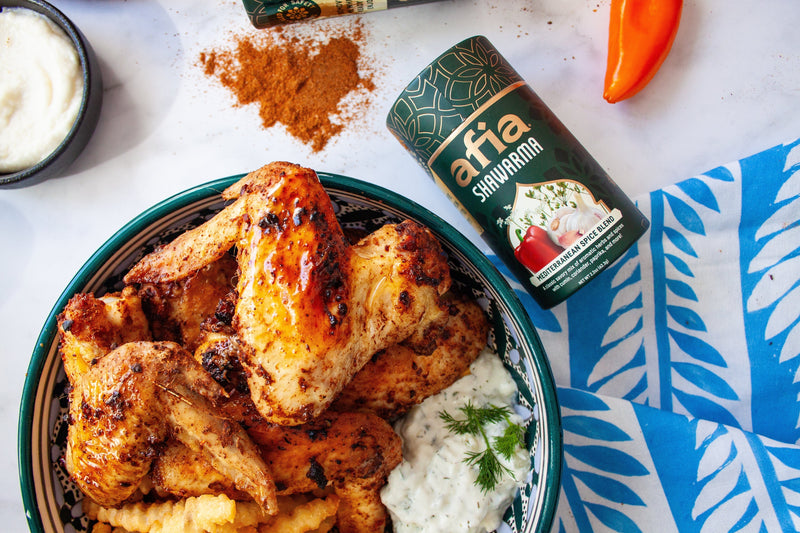 Game Day Shawarma Chicken Wings