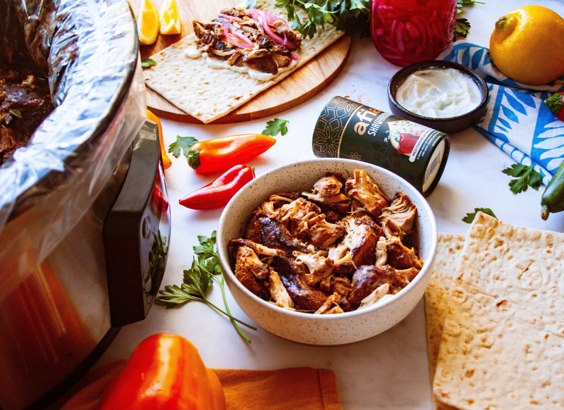 3-Ingredient Crockpot Chicken Shawarma