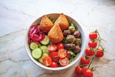 Mediterranean Kibbeh Salad