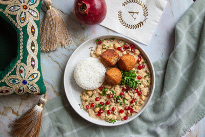 Kibbeh with Tahini Citrus Sauce