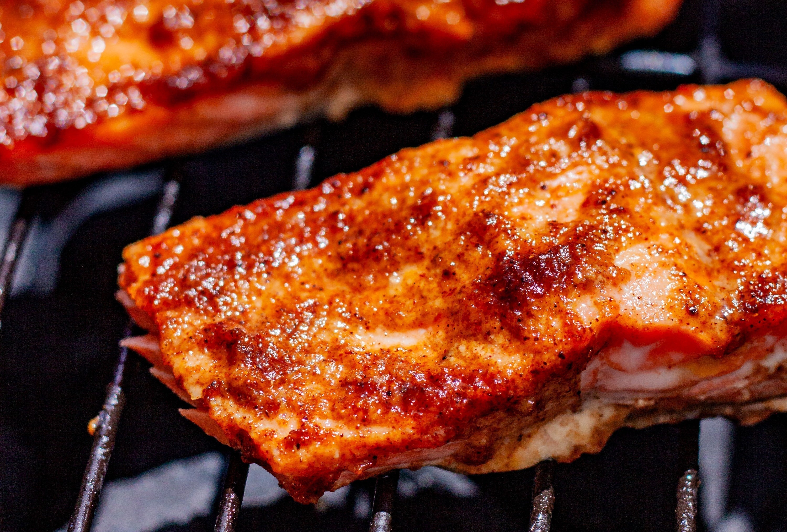 Simple Garlic Shawarma Grilled Salmon (with Toum Marinade)