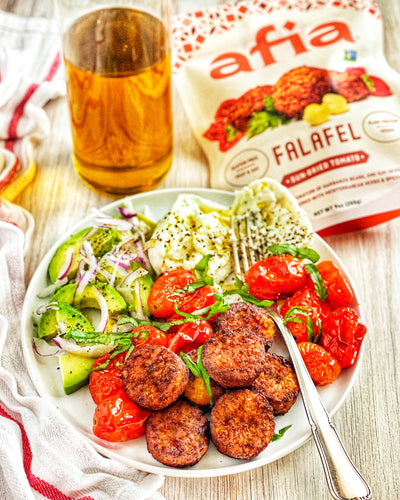 Afia Releases New Flavor,  Sun-Dried Tomato Falafel