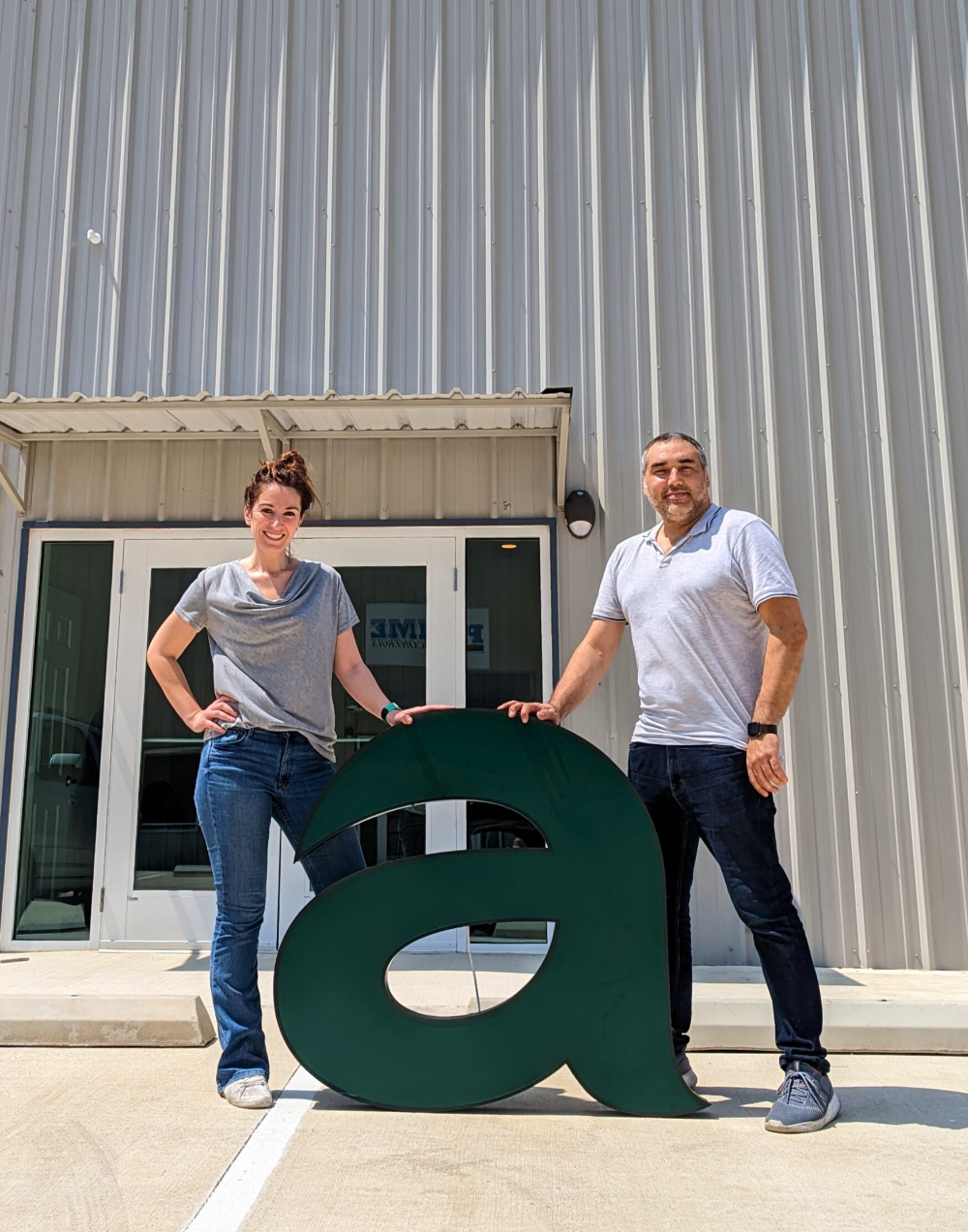 Afia Farrah and Yassin at New Facility 