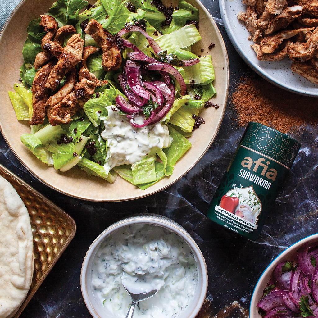 Afia Shawarma Salad