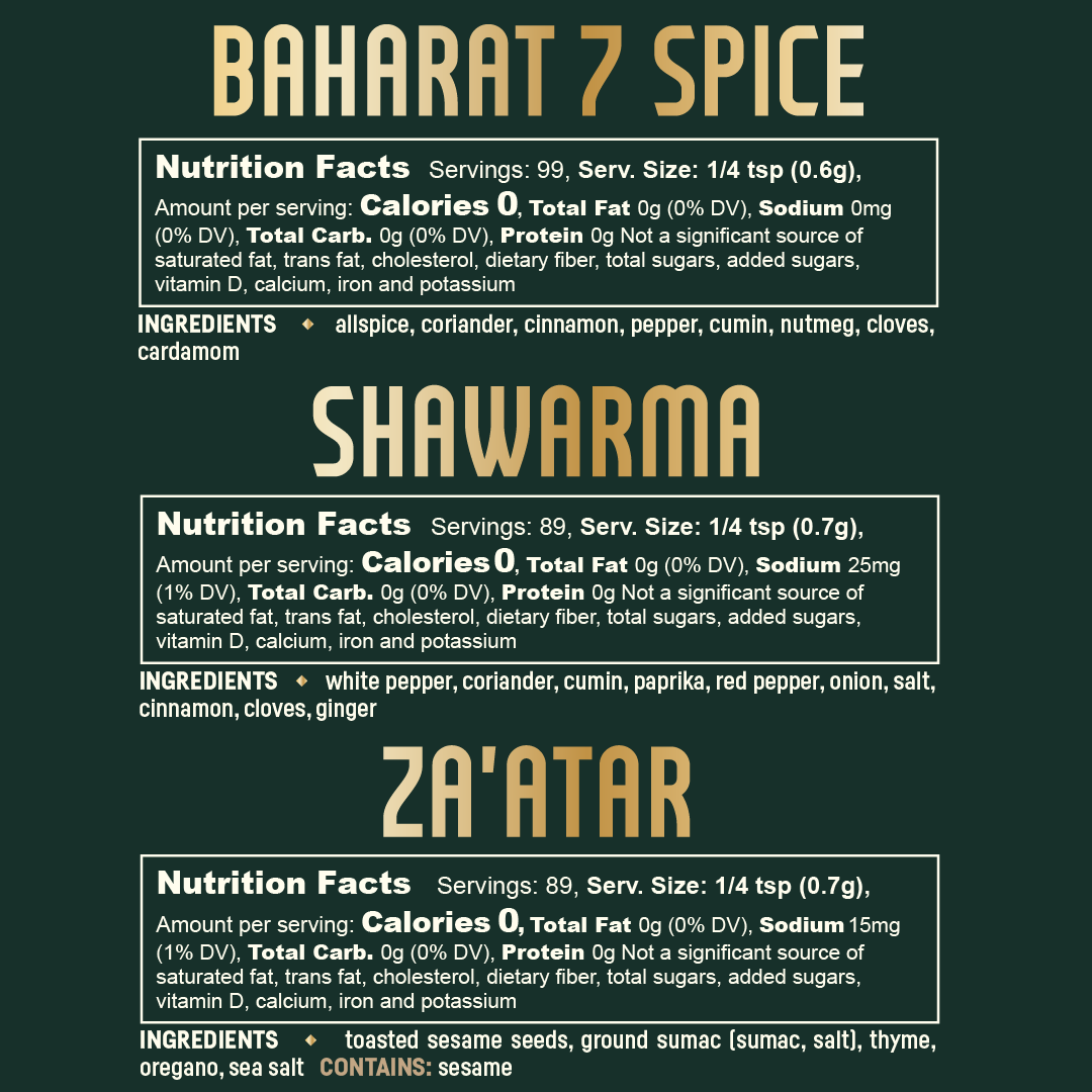 Afia Mediterranean Spice Blends