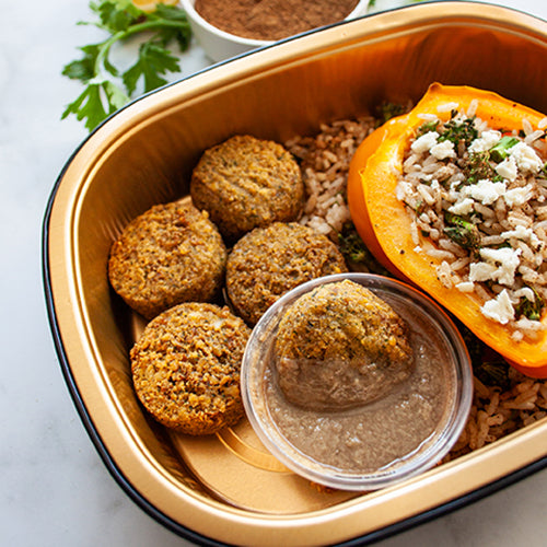 Afia Falafel Food Service Meal