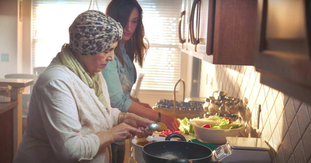 Farrah and Mother In Law Cooking